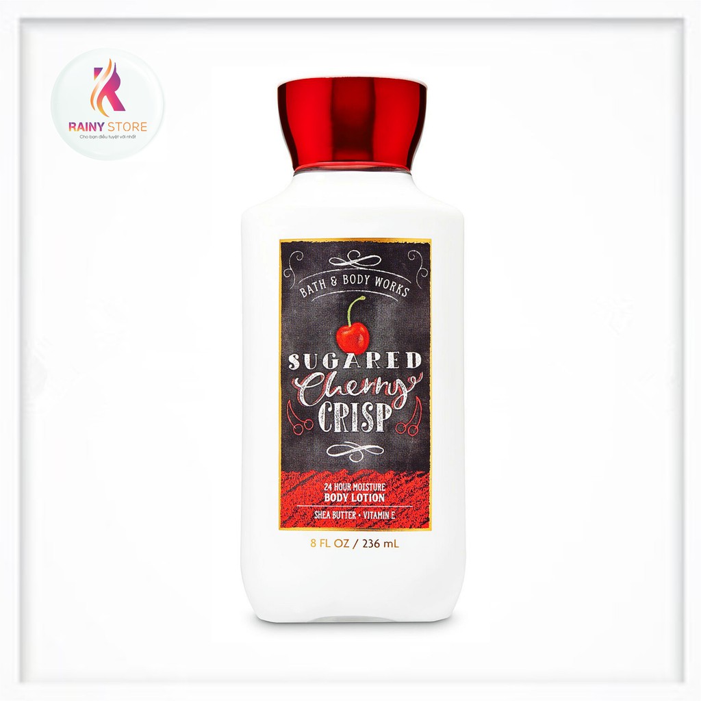 Sữa dưỡng thể Bath &amp; Body Works Sugared Cherry Crisp 236ml