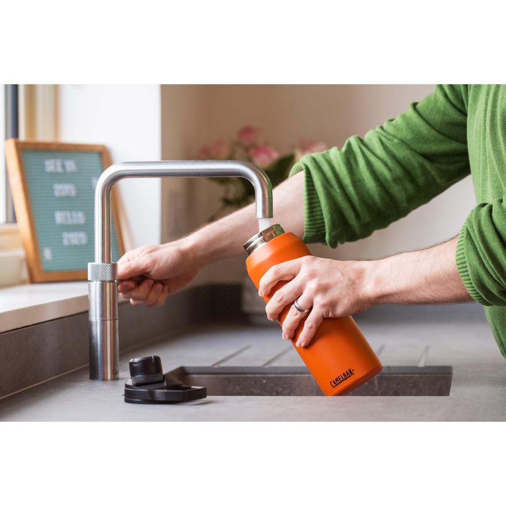 Bình Giữ Nhiệt Nóng Lạnh lên đến 24 giờ CAMELBAK Chute Mag, Insulated Stainless Steel 600ml tùy chọn màu