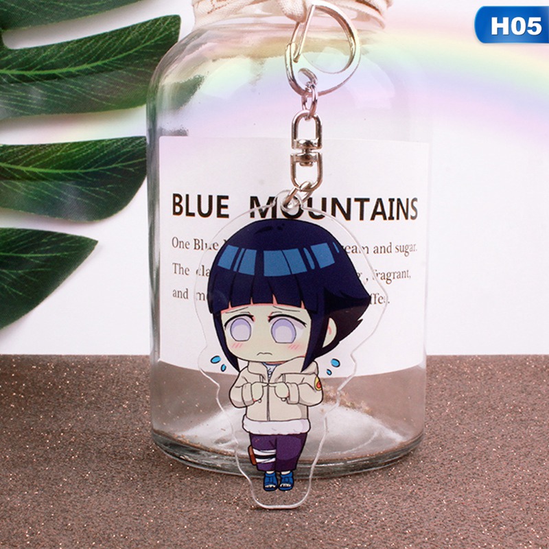 flowersqueen Móc khóa trang trí hình Naruto 16 kiểu