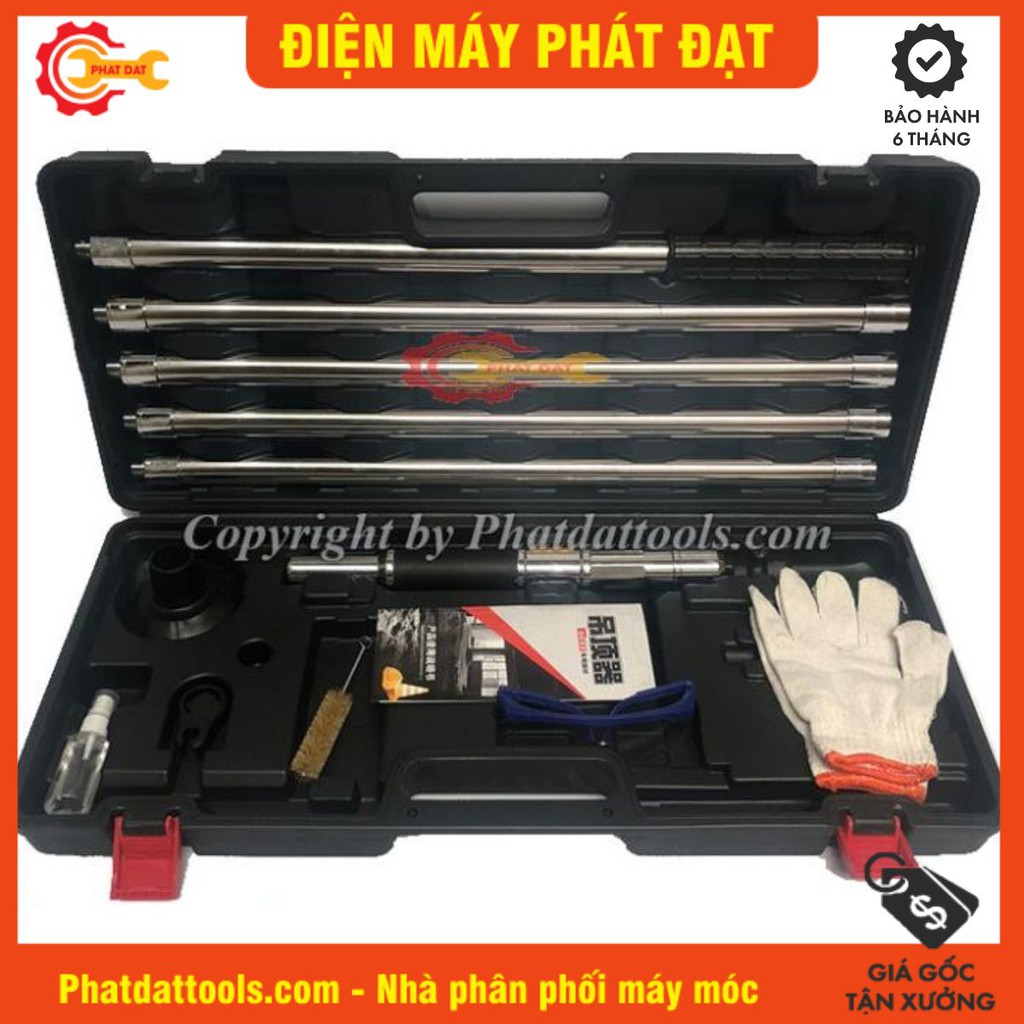 Máy bắn ti ren trần chuyên dụng thi công điện nước,thạch cao,cứu hỏa,thông số,điều hòa-Chất liệu Inox 304 cao cấp