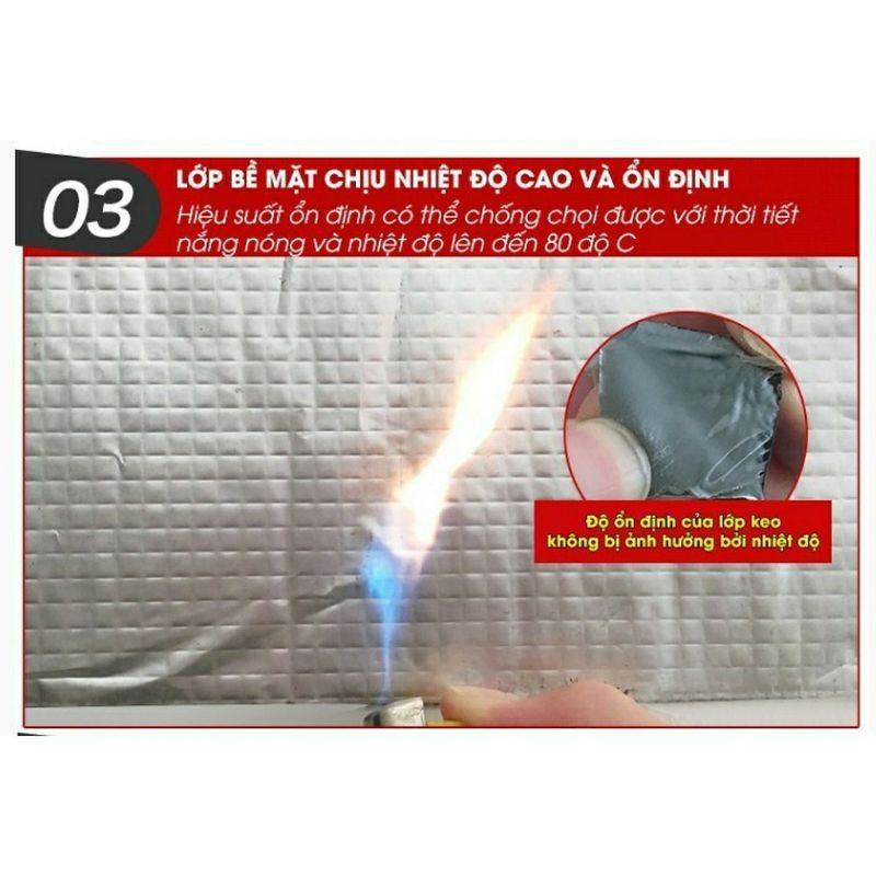 Miếng dán siêu dính Tape 5cm / 10cmx 3m Vá Các Vết Nứt Tường, Bể Đựng Nước, Mái Nhà, Sàn Nhà, Trần nhà - Soleil shop