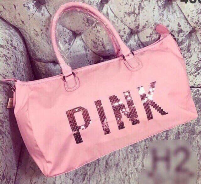 TÚI PINK DU LỊCH SIZE ĐẠI