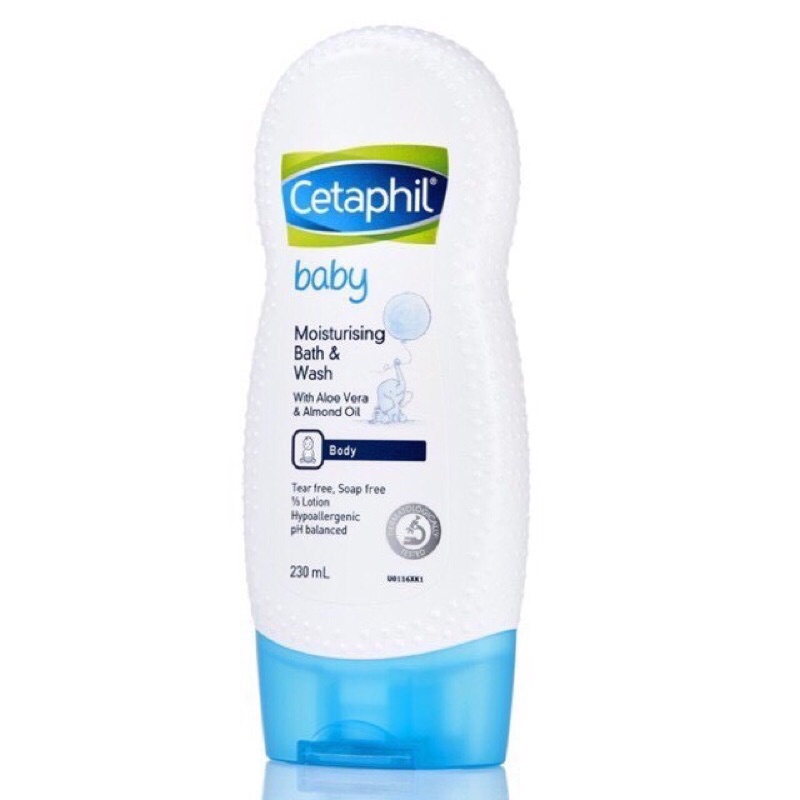 Sữa tắm gội 2 trong 1 Cetaphil Baby Gentle Wash &amp; Shampoo 230ml - 400ml