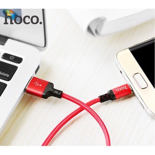 Dây Cáp Sạc HOCO X14💎FREESHIP💎Dây Cáp Sạc Dù Lightning HOCO X14 | Iphone | Ipad | Micro |Type C 1m 2m Bảo Hành 30 Ngày