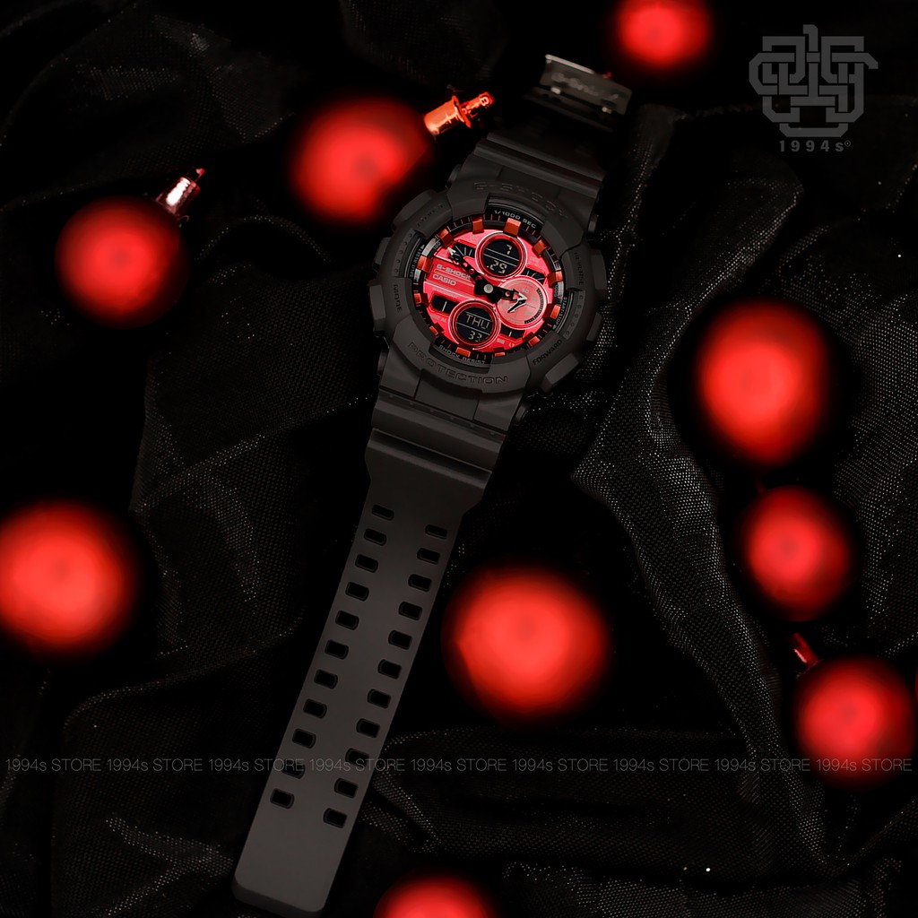 Đồng hồ nam Casio G-SHOCK GA-140 / GA-140AR chống va đập, hàng chính hãng