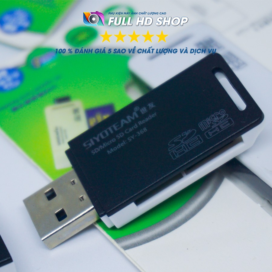 Đầu đọc thẻ nhớ SD, MicroSD - Nhỏ gọn, tốc độ cao - Full HD Shop | WebRaoVat - webraovat.net.vn