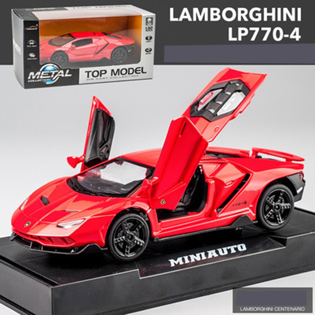 Mô hình siêu xe Lamborghini LP770 tỷ lệ 1:32