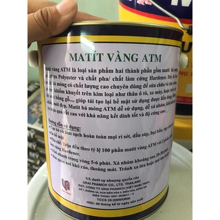 Bột - bả matit vàng ATM 3.5kg