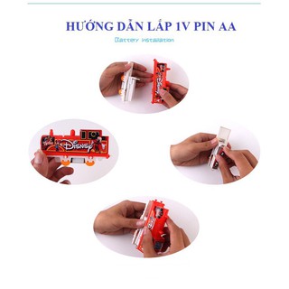 Đồ chơi đường ray xe lửa siêu nhân chạy pin