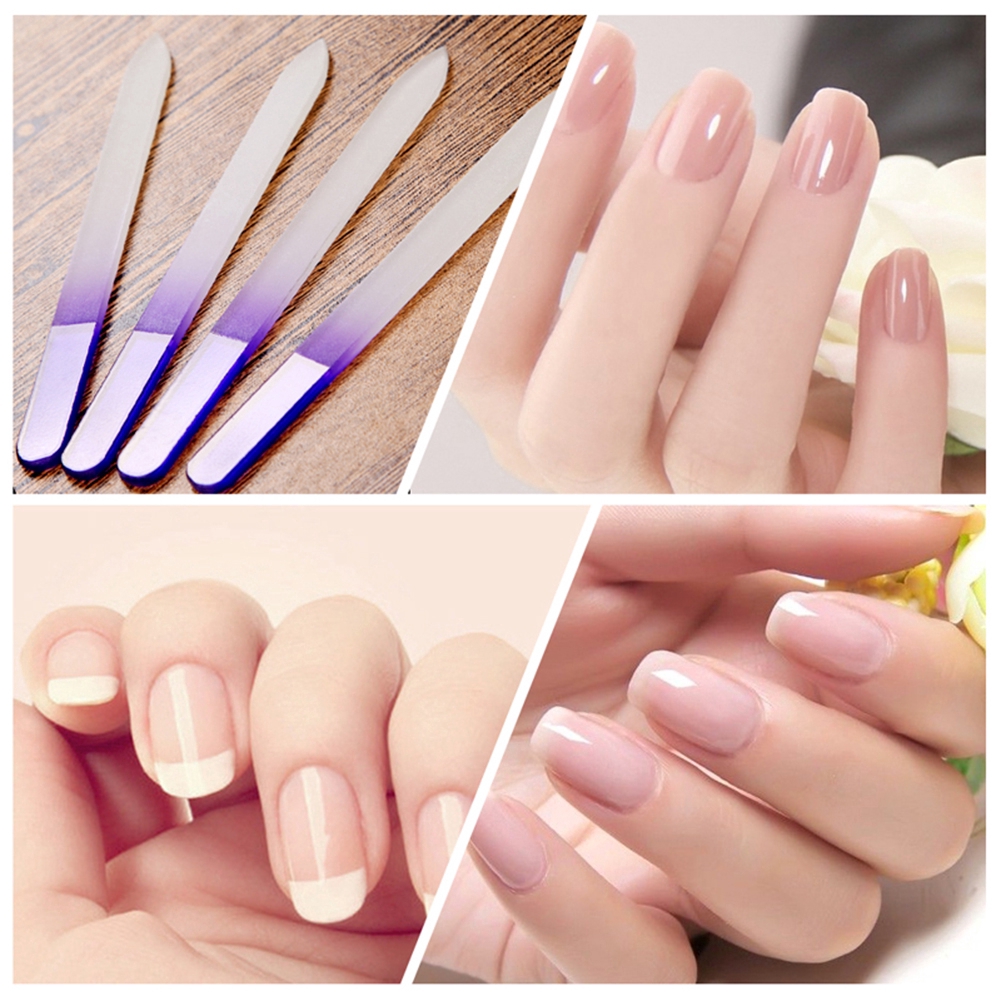 [Hàng mới về] Cây dũa móng bằng thủy tinh pha lê đẹp mắt