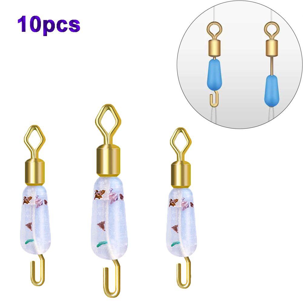 Phao Nổi Câu Cá Bằng Silicone Đầu Đồng Xoay Được Hiệu GLENES