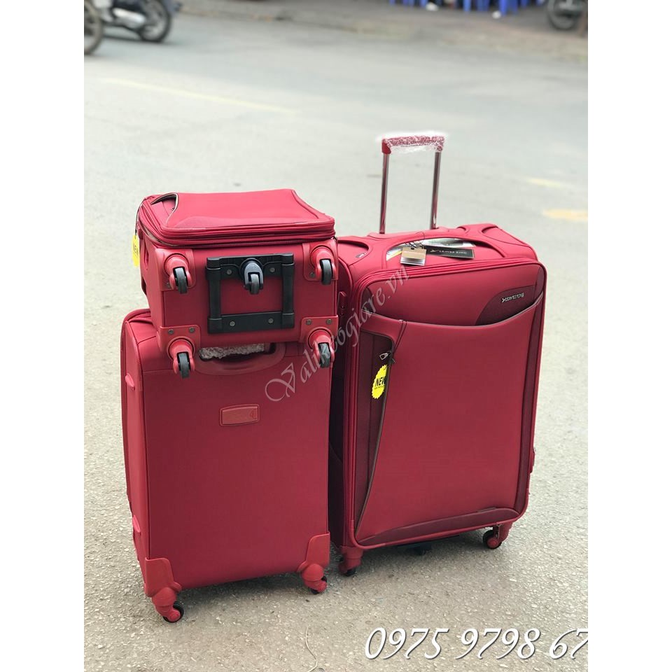 Vali kéo leavesking có thể tháo bánh sz 28"