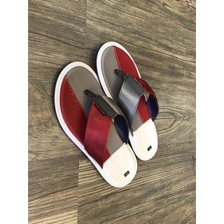 DÉP KẸP NAM HGO 3 MÀU ĐỎ