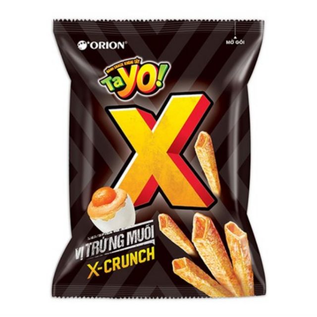 Bánh Snack khoai tây TaYO vị Tảo ngọt / Trứng muối / Cola chanh gói 30g