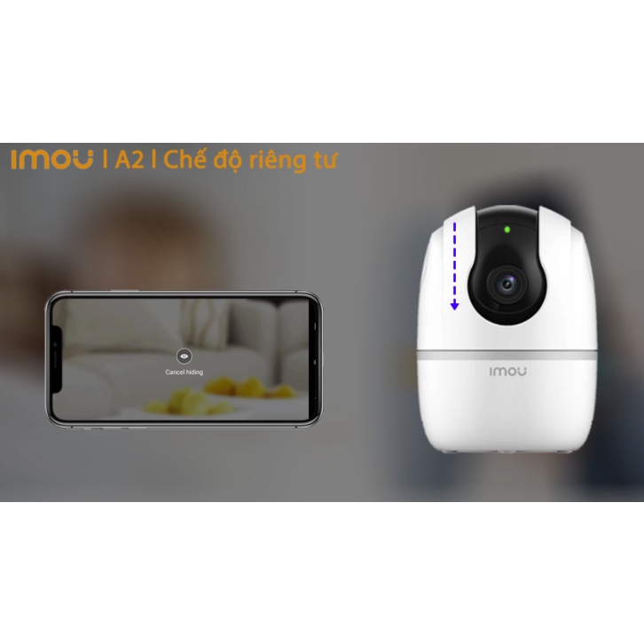 [Chính Hãng] Camera Ip Wifi (Dahua) Imou A2 - A22EP-V3 2.0MP 1080P - Mới Tốt Hơn A22EP Cũ và TA22CP - Xoay 360 Độ.