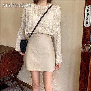 Váy Ngắn Lưng Cao Thời Trang Hàn Quốc