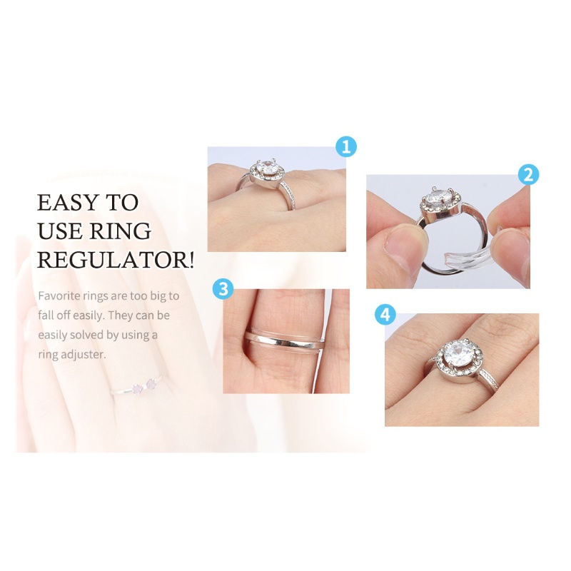 San * Dụng Cụ Làm Săn Chắc Vòng Nhẫn Bằng Silicone Trong Suốt Dạng Xoắn Ốc