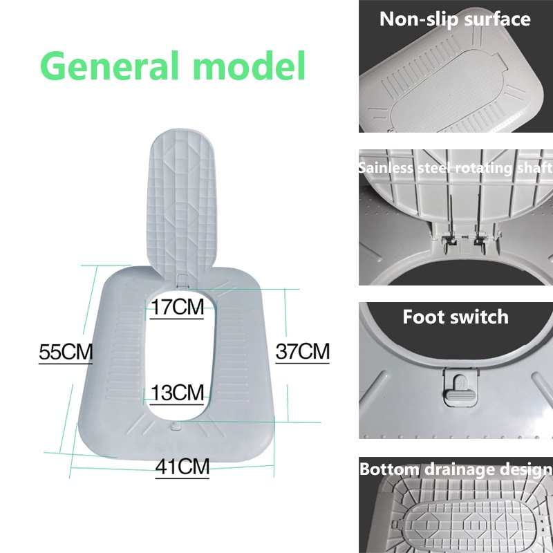 A-life Nắp Đậy Bồn Cầu Chống Nghẹt Trùng Tự Động Đóng Kín Toàn Diện Đa Năng