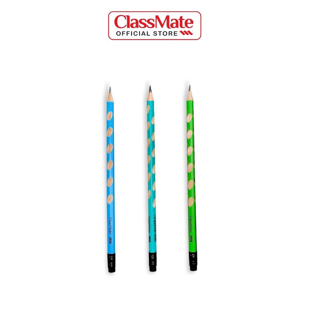 Bút Chì Gỗ Định Vị 2B CLASSMATE - 1 Chiếc - Simple Grip Nét Bút 0.5mm, Ngòi Chắc Chắn, Dùng Để Luyện Chữ Cho Bé CL-PC632