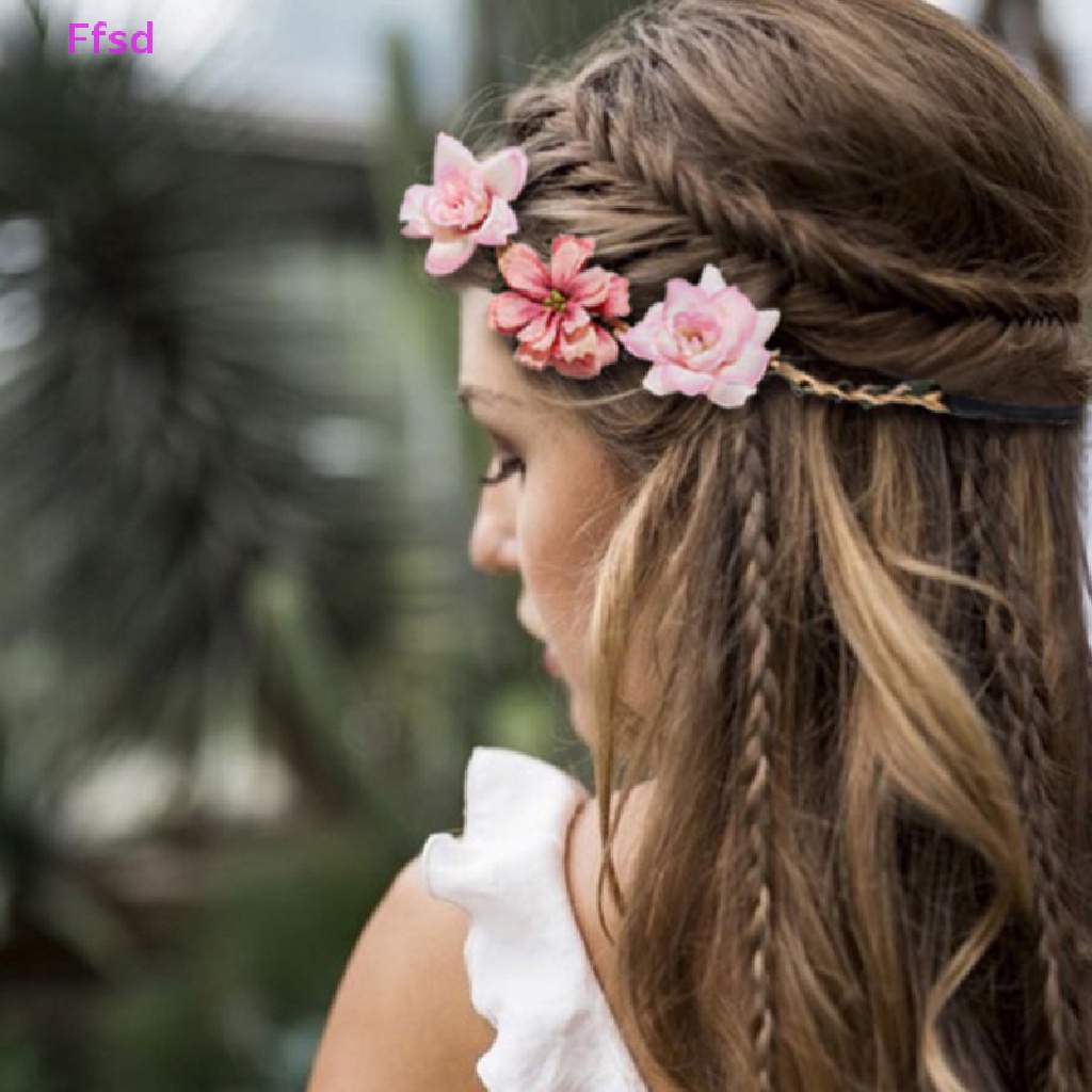 {Ffsd} Băng Đô Vòng Hoa Vương Miện Phụ Kiện Đi Biển Đám Cưới Cho Bé Gái Mới * Bán Chạy