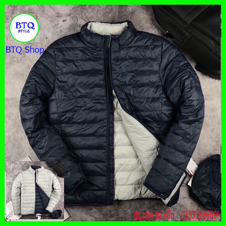 ÁO KHOÁC PHAO LÔNG VŨ SIÊU NHẸ MẶC ĐƯỢC 2 MẶT | BigBuy360 - bigbuy360.vn