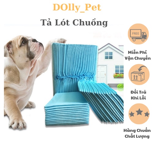 Tã giấy lót chuồng cho chó mèo siêu thấm hút- Bỉm cho chó mèo nhiều kích thước