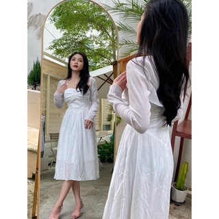 Đầm - váy trắng công chúa