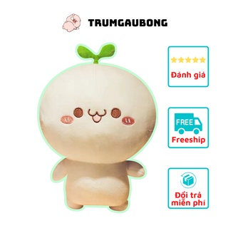 Gấu Bông Rau Mầm - Quà Tặng Cho Bé Siêu Mềm Mịn Siêu Cute, Mầm Cây Dễ Thương Chất Nhung Co Dãn 4 Chiều Size 35cm DM234