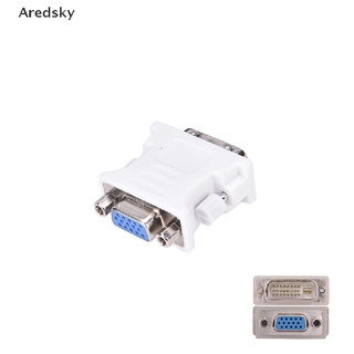 [Aredsky] 15 Pin VGA Female to 24+1 pin DVI-D Male Adapter Video Converter for PC Laptop Hot Sell