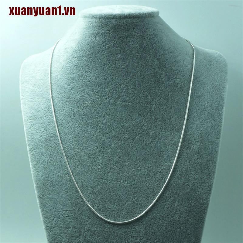Dây Chuyền Bạc Dài 16-28inch (40-80cm) (XUANYUAN1)