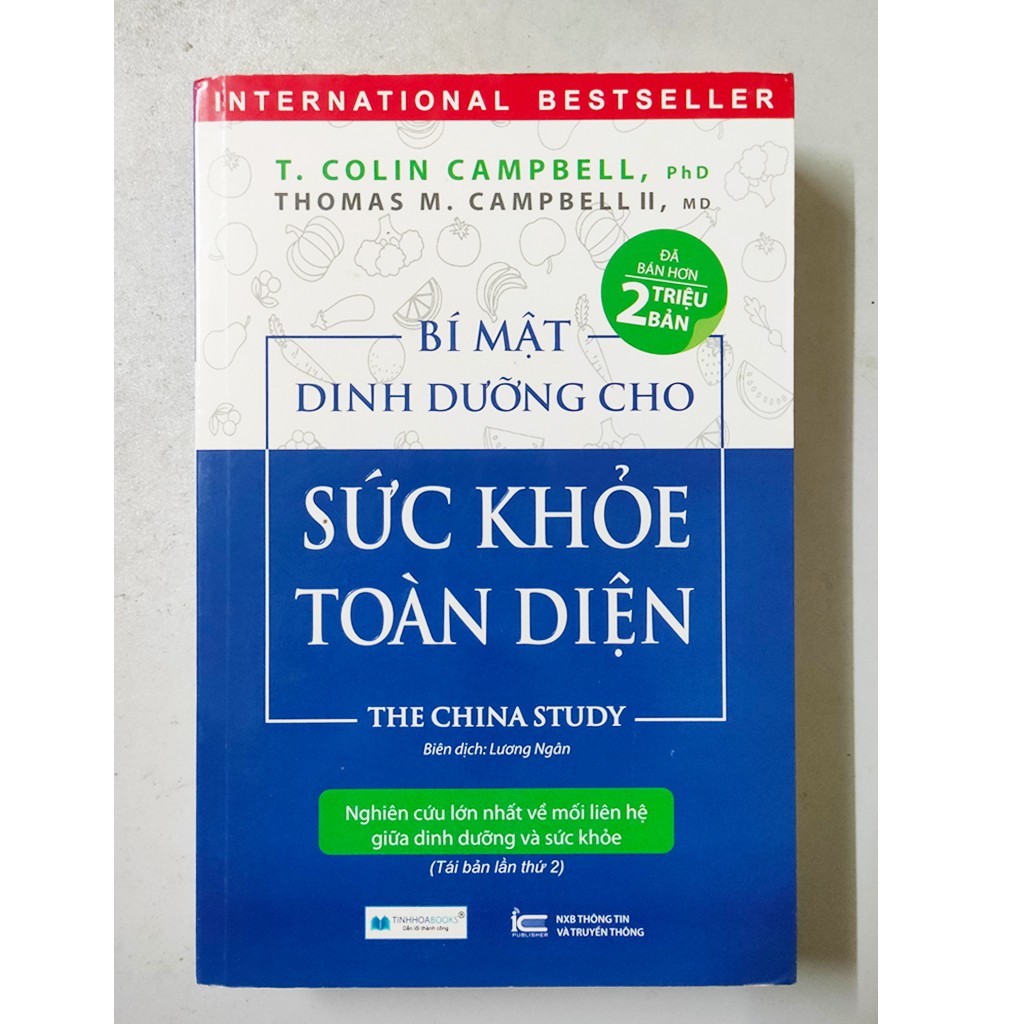 Sách cũ - Bí mật dinh dưỡng cho sức khỏe toàn diện ( Tái bản lần 2 ) - Như hình