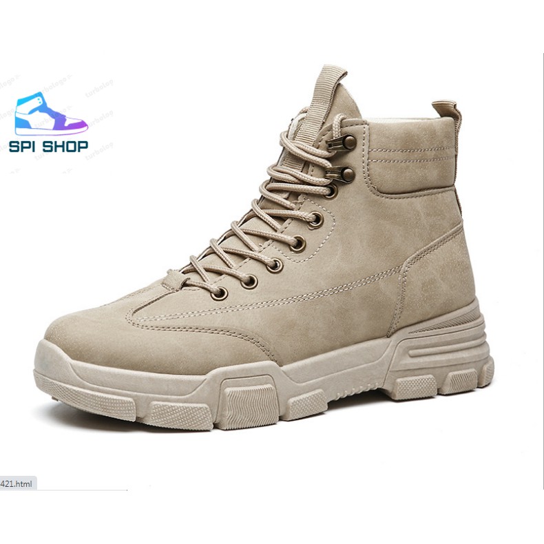 ( HOT Đẹp)Giày cổ cao thời trang nam cao cấp, Giày thể thao/ Sneakers  RM6003B 2 màu