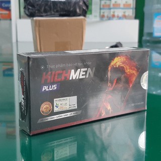 Kichmen Plus 6 viên – Hỗ trợ tăng cường sinh lý nam, giảm xuất tinh sớm, kéo dài cuộc yêu
