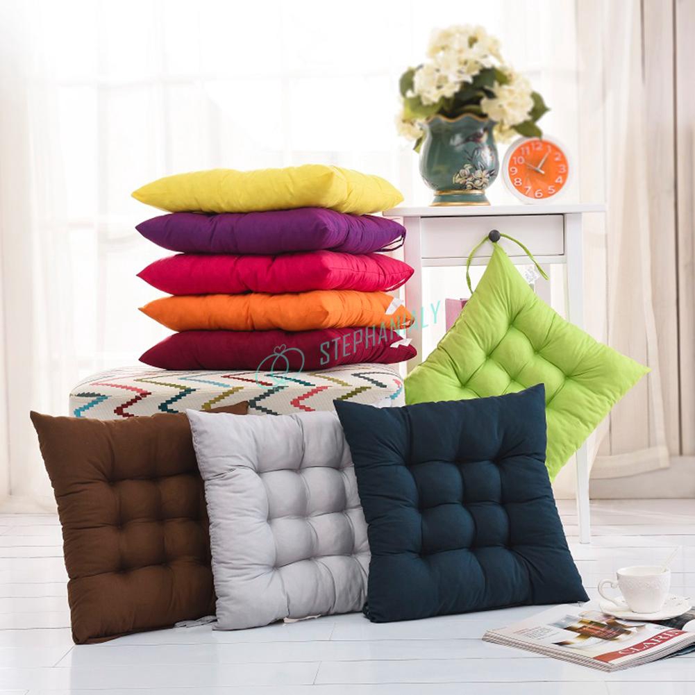 Đệm Lót Ghế Ngồi Văn Phòng / Quán Bar Bằng Cotton Mềm 10 Màu Tùy Chọn