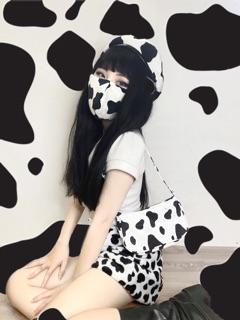 KHẨU TRANG BÒ SỮA // MOOO MASK