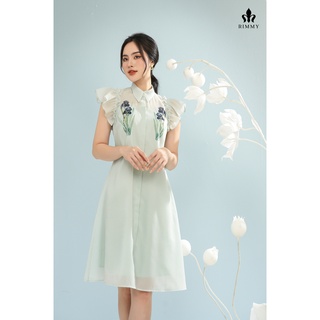 Váy thiết kế dáng suông có đai eo Design by RIMMY Vanita