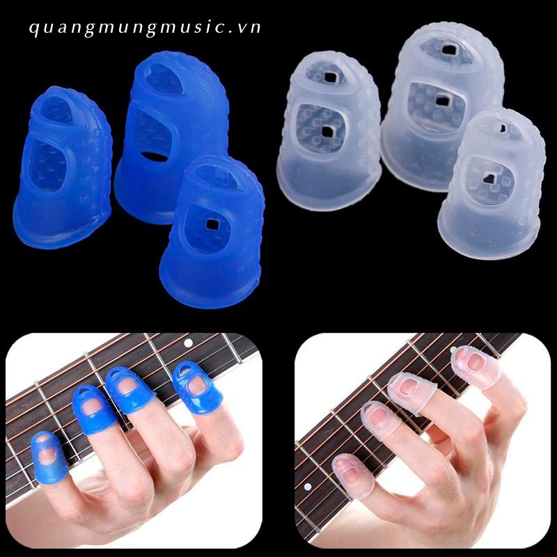 Set 4 Miếng Bọc Ngón Tay Chơi Đàn Guitar - Bọc đầu ngón tay chơi đàn