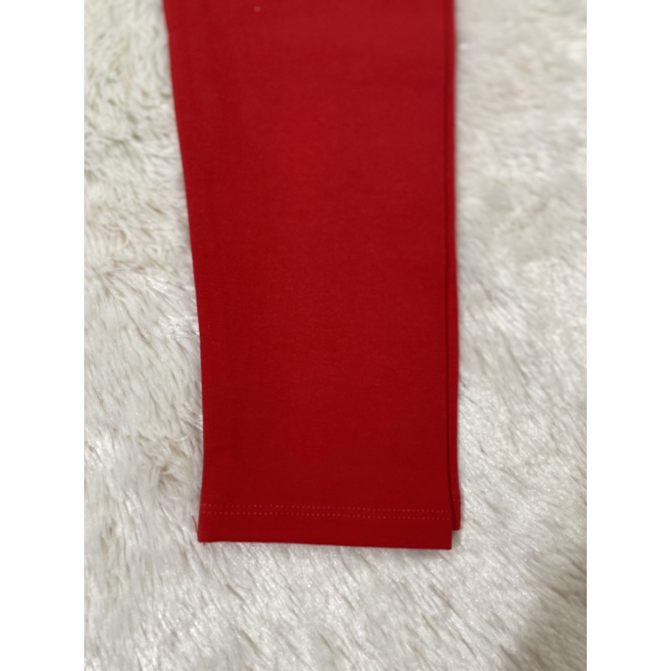 Quần legging dài trơn cho bé gái từ 23-40kg