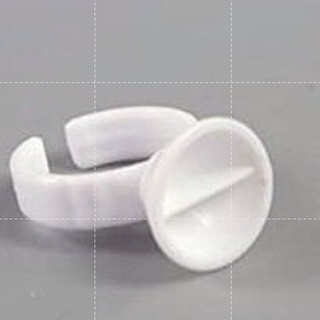 Nhẫn đựng keo ( 100 nút ) nối mi-dụng cụ nối mi-nút đựng keo-quyên quyên