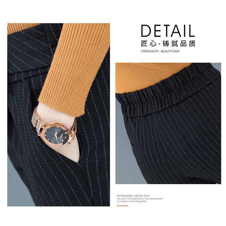 Plus Quần Dài Lưng Cao Có Túi Thời Trang Cho Nữ | BigBuy360 - bigbuy360.vn