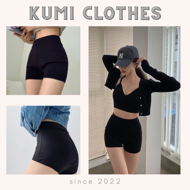 Quần Short nữ - Biker short dáng ngắn nữ mùa hè năng động