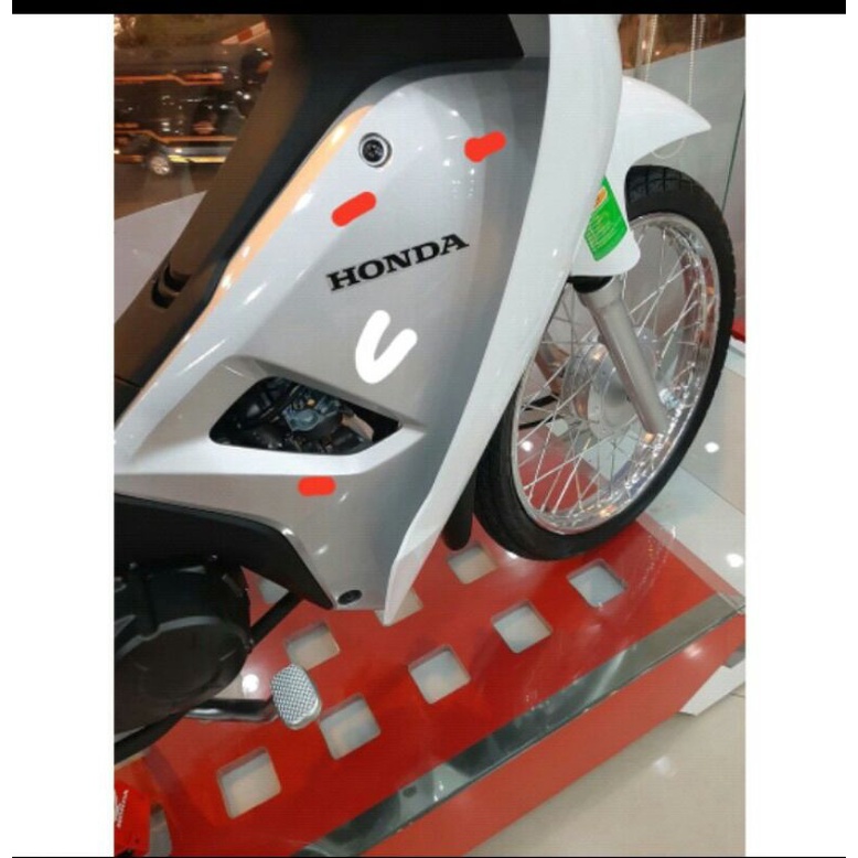 Bộ ốp yếm wave anpha 110 wave anpha 100 chính hiệu honda