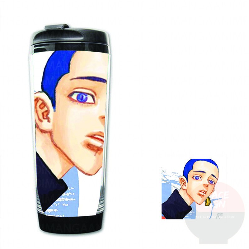 Bình nhựa đựng nước in hình nhân vật TOKYO REVENGERS KỊCH TRƯỜNG CỦA TAKEMICHI anime chibi