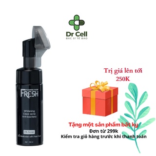 Sữa rửa mặt sạch sâu ngăn ngừa mụn foaming fresh dr cell 150ml