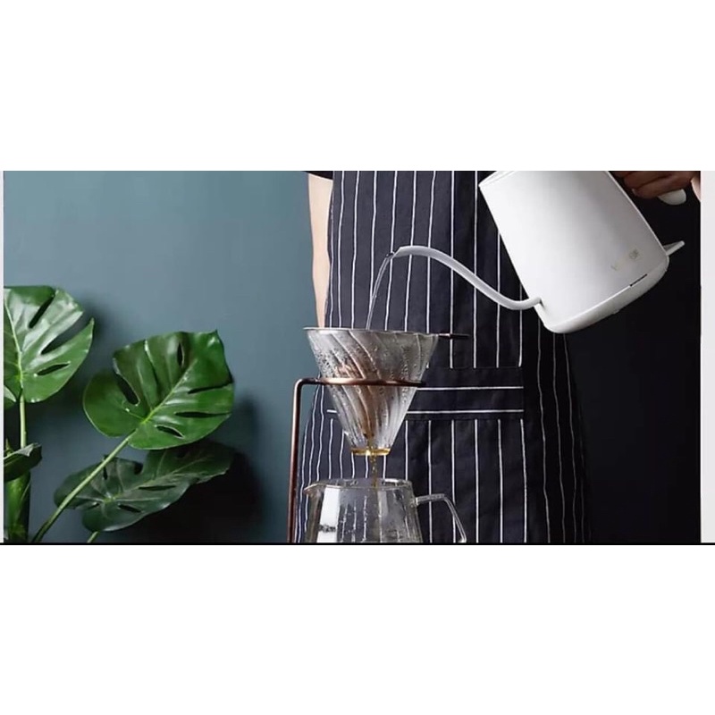 Ấm siêu tốc cổ ngỗng Supor, Midea, Cafede Kona, nội Trung... drip, pour over, brew V60 cà phê