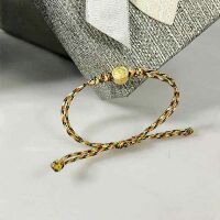 Vòng tết tỳ hưu bạc mạ vàng