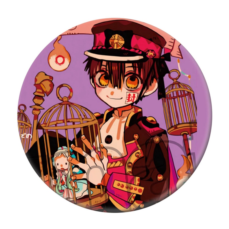 1 Huy Hiệu Hình Nhân Vật Hanako-Kun