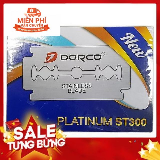 FREE SHIP-100 Lưỡi dao cạo Dorco- CẠO LÀ PHÊ