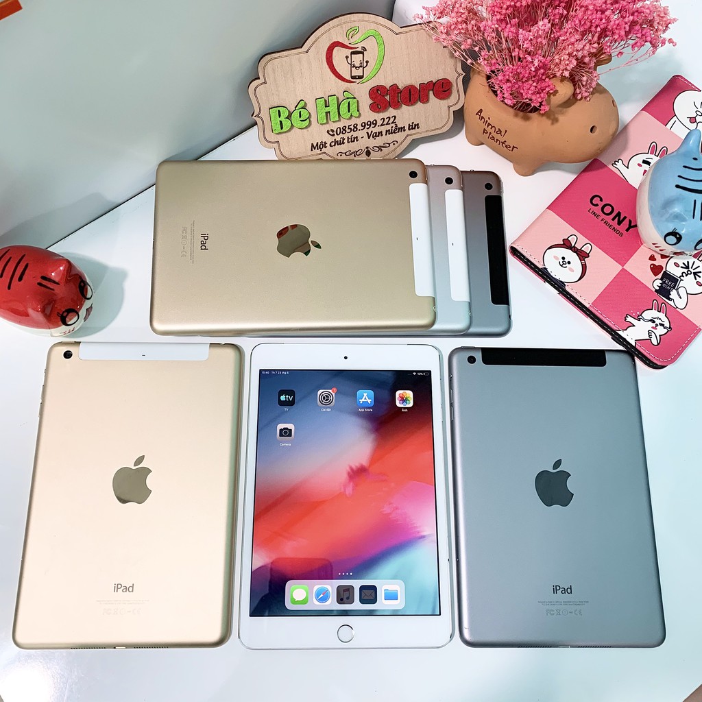 iPad Mini 3 - 128/ 64Gb (4G + Wifi) - Zin Đẹp 99% - Có Bảo Mật Vân Tay | BigBuy360 - bigbuy360.vn