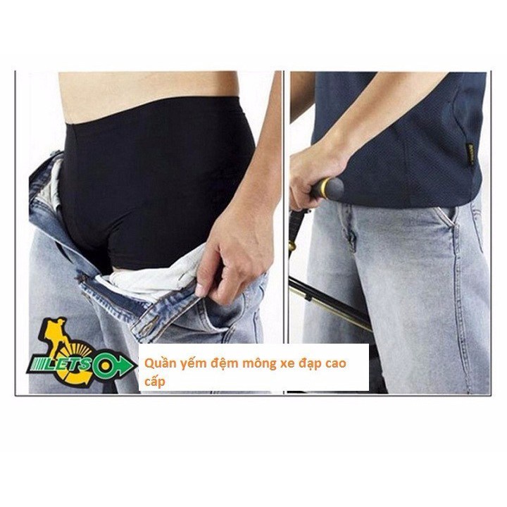Quần Yếm Đệm Mông Đi Xe Đạp Sooner Quần Đi Xe Đạp Thể Thao Cho Nam Nữ Có Lỗ Thông Hơi 159K